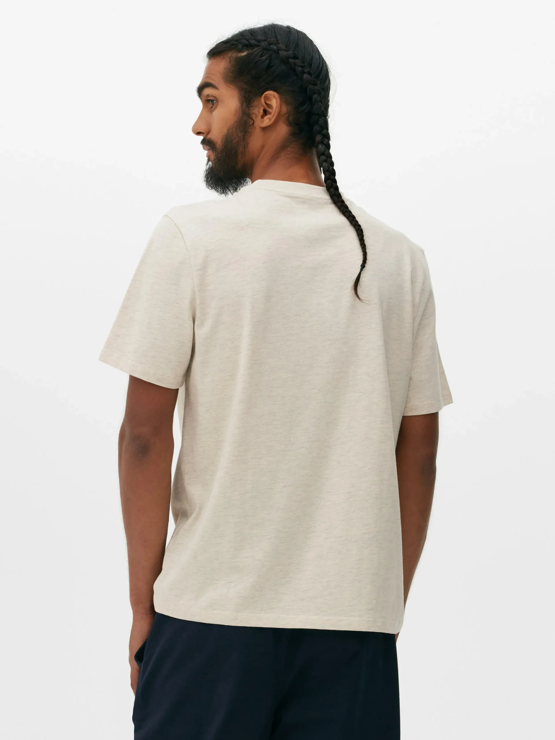 Hombre Primark Tops Y Camisetas|Camiseta Con Estampado De árbol Japonés