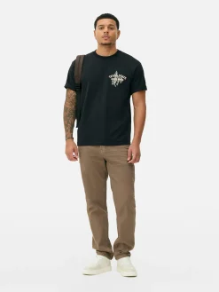 Hombre Primark Tops Y Camisetas|Camiseta Con Estampado De Rodeo