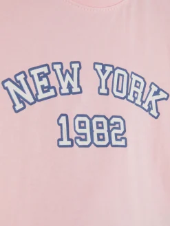 Niños Primark Tops Y Camisetas|Camiseta Con Estampado Gráfico «New York»