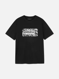 Hombre Primark Tops Y Camisetas|Camiseta Con Estampado «Original»