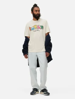 Hombre Primark Tops Y Camisetas|Camiseta Con «Untitled (Dance)» De Keith Haring