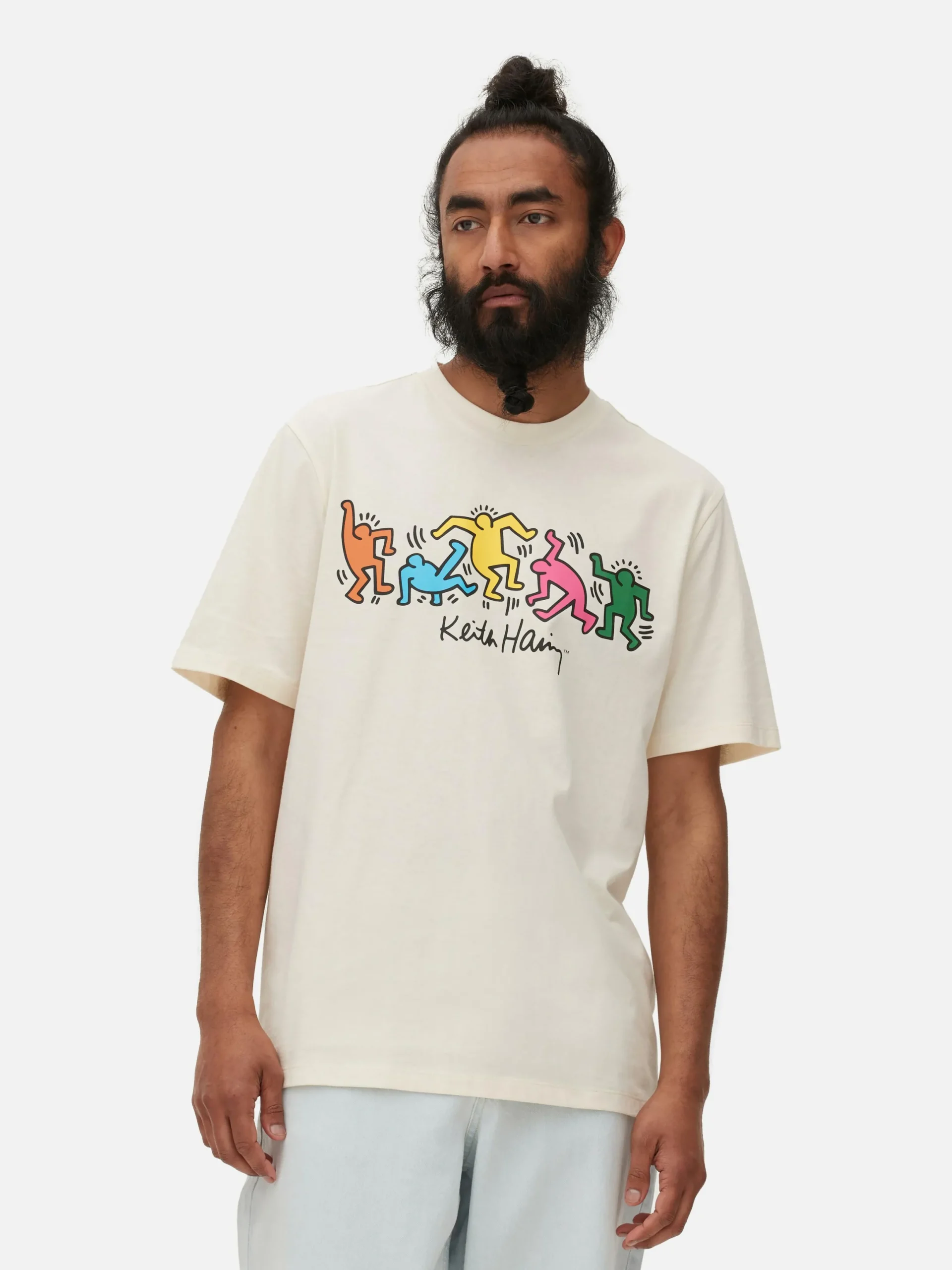 Hombre Primark Tops Y Camisetas|Camiseta Con «Untitled (Dance)» De Keith Haring