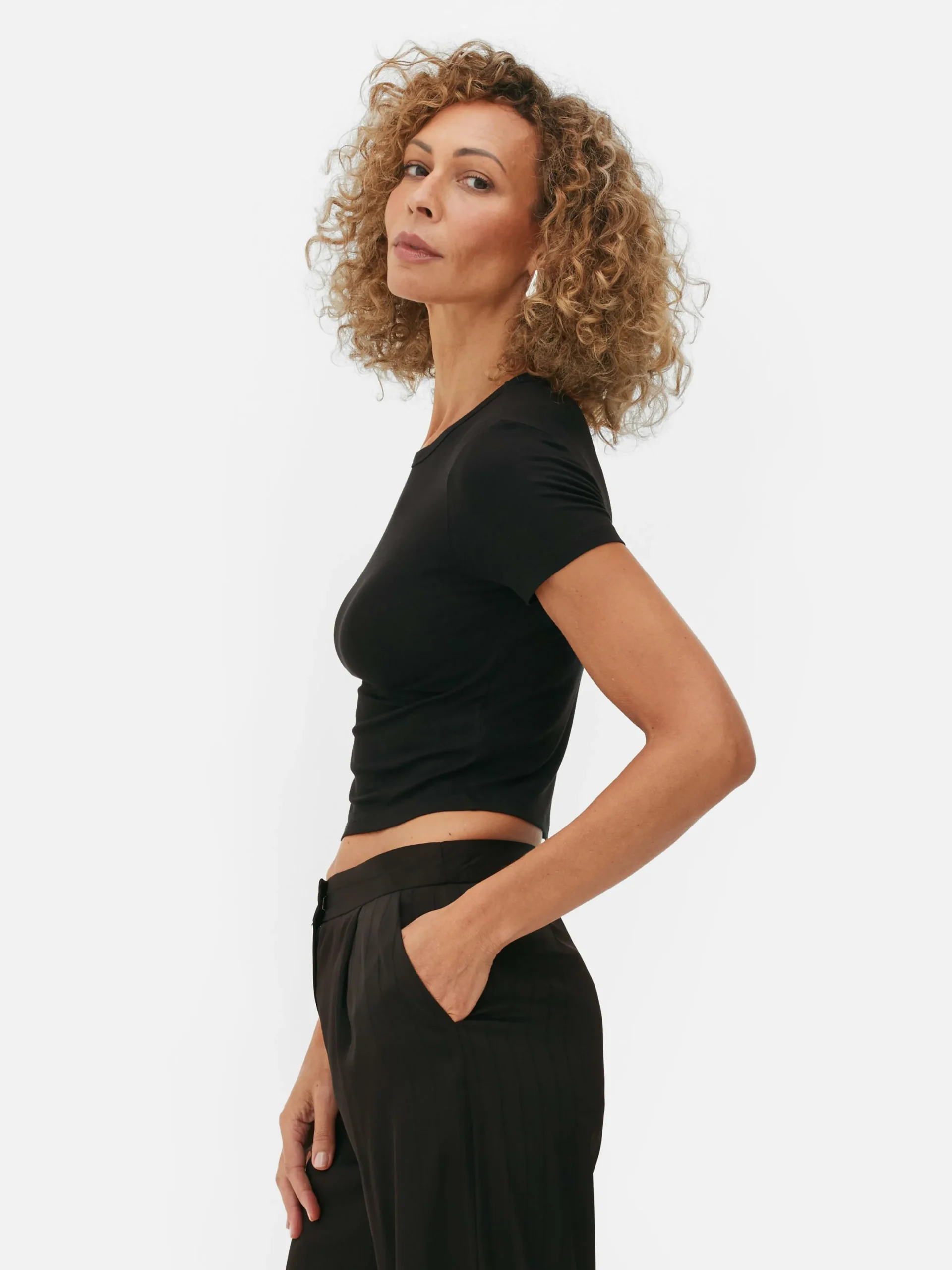 Mujer Primark Tops Y Camisetas|Camiseta Corta