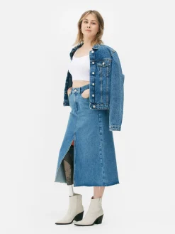 Mujer Primark Tops Y Camisetas|Camiseta Corta Acanalada Con Textura