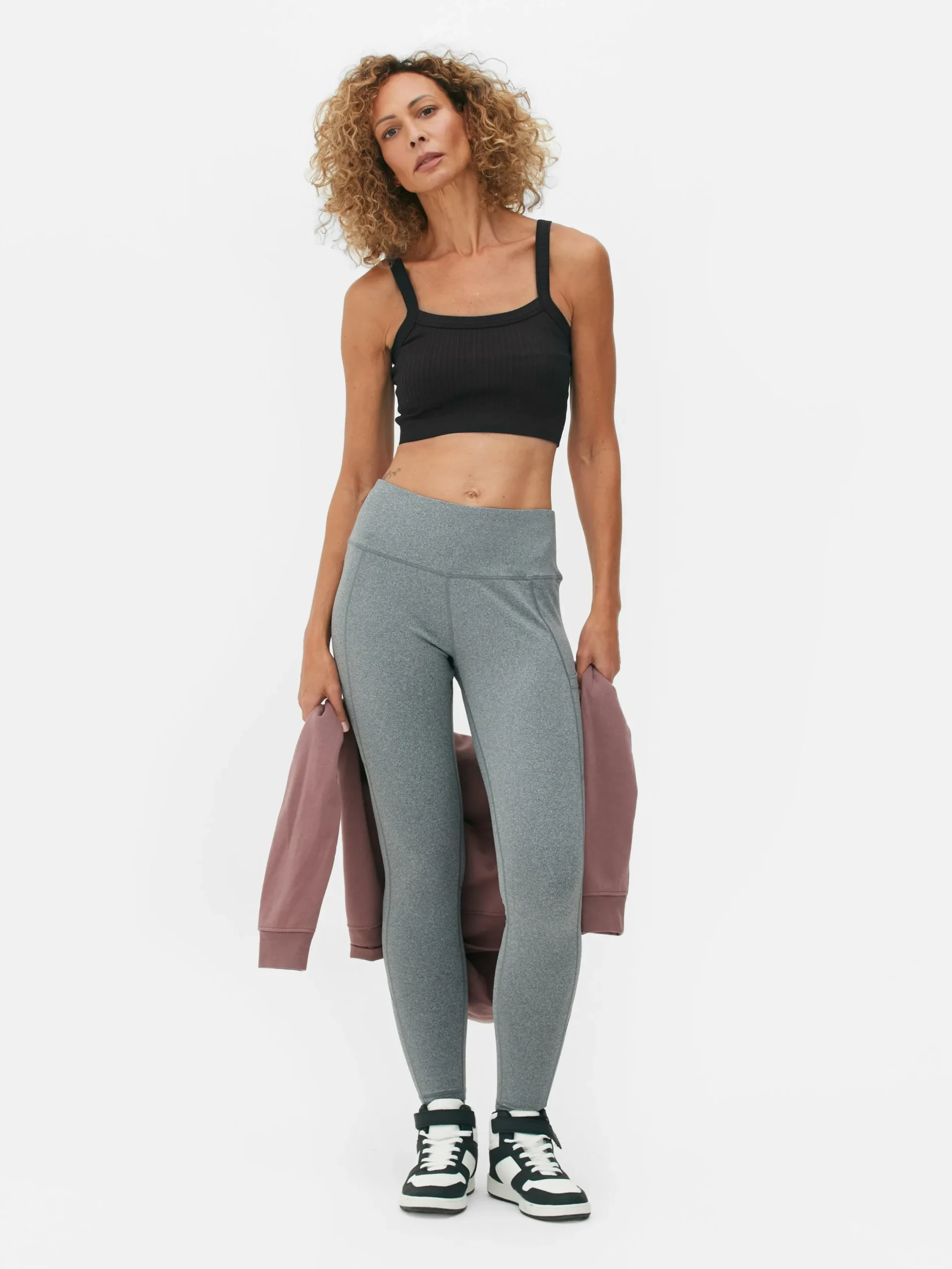 Mujer Primark Tops Y Camisetas|Camiseta Corta Acanalada Con Textura