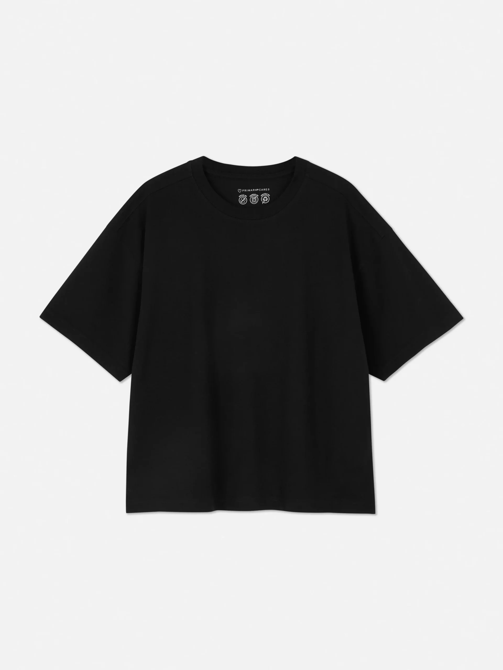 Mujer Primark Tops Y Camisetas|Camiseta De Corte Cuadrado