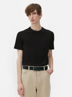 Hombre Primark Tops Y Camisetas|Camiseta De Corte Entallado