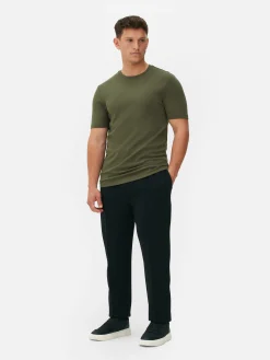 Hombre Primark Tops Y Camisetas|Camiseta De Corte Entallado De Kem