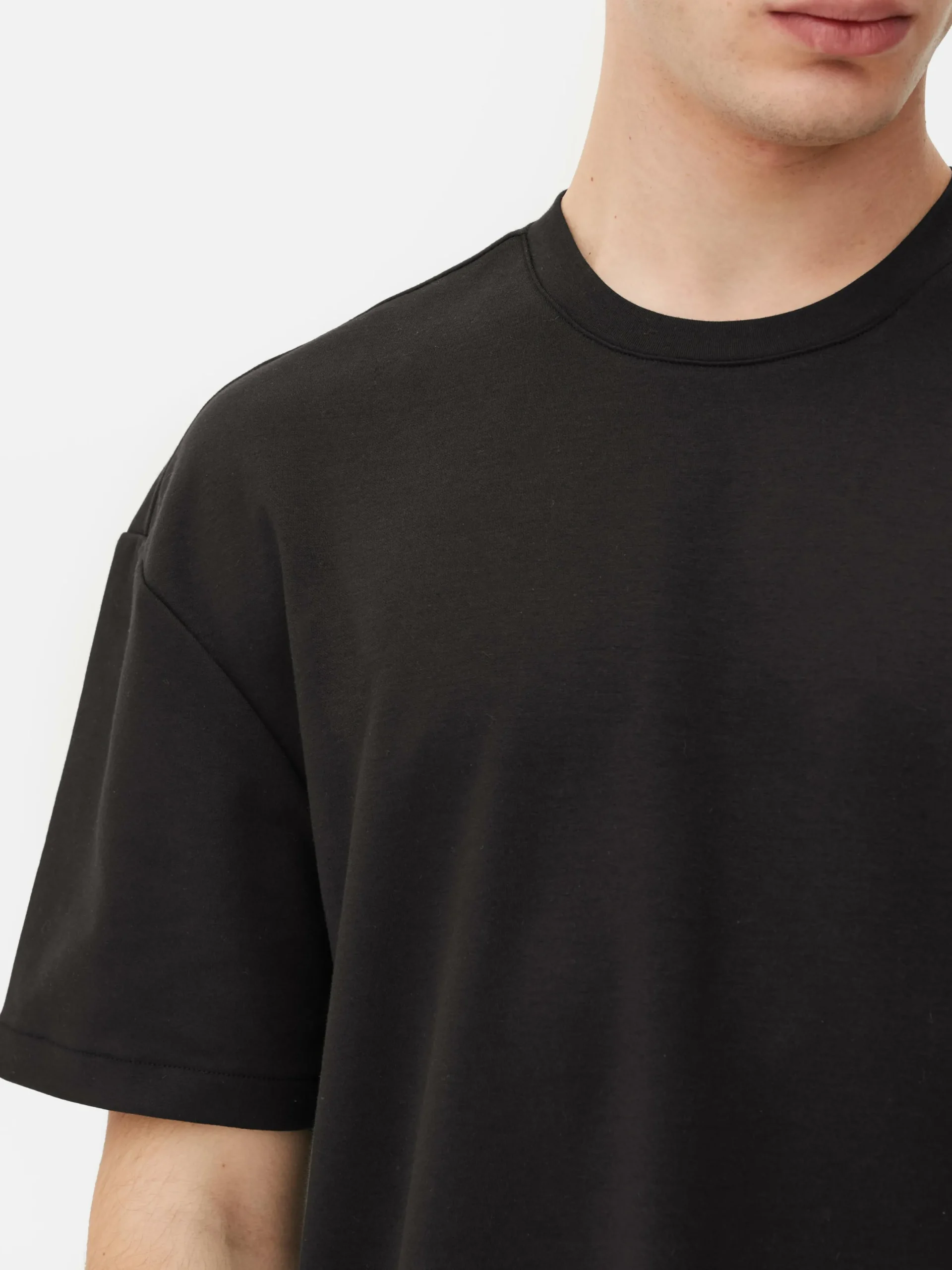 Hombre Primark Tops Y Camisetas|Camiseta De Corte Holgado De Kem