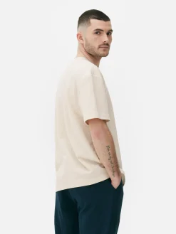 Hombre Primark Tops Y Camisetas|Camiseta De Corte Holgado De Kem