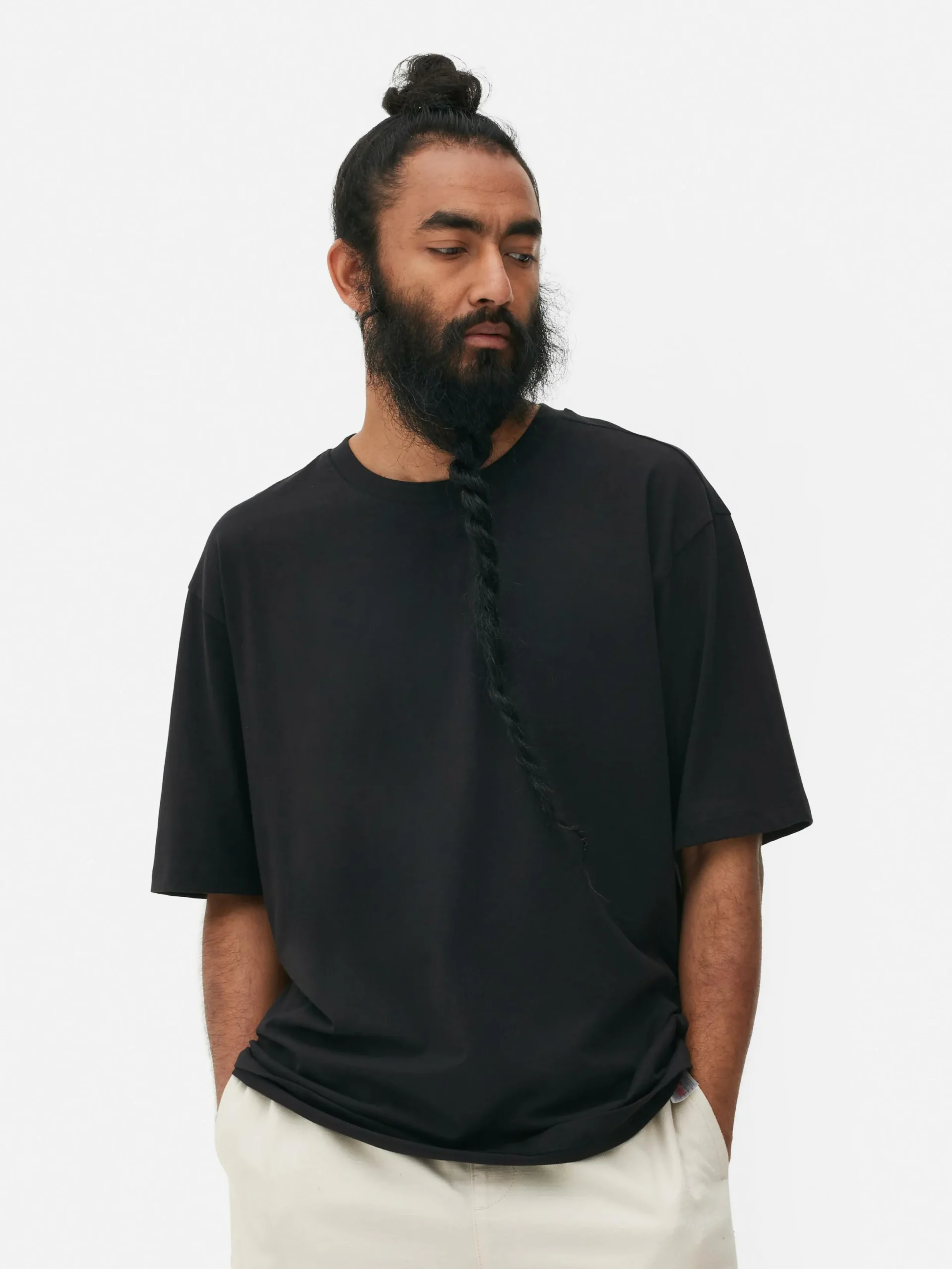 Hombre Primark Tops Y Camisetas|Camiseta De Corte Holgado