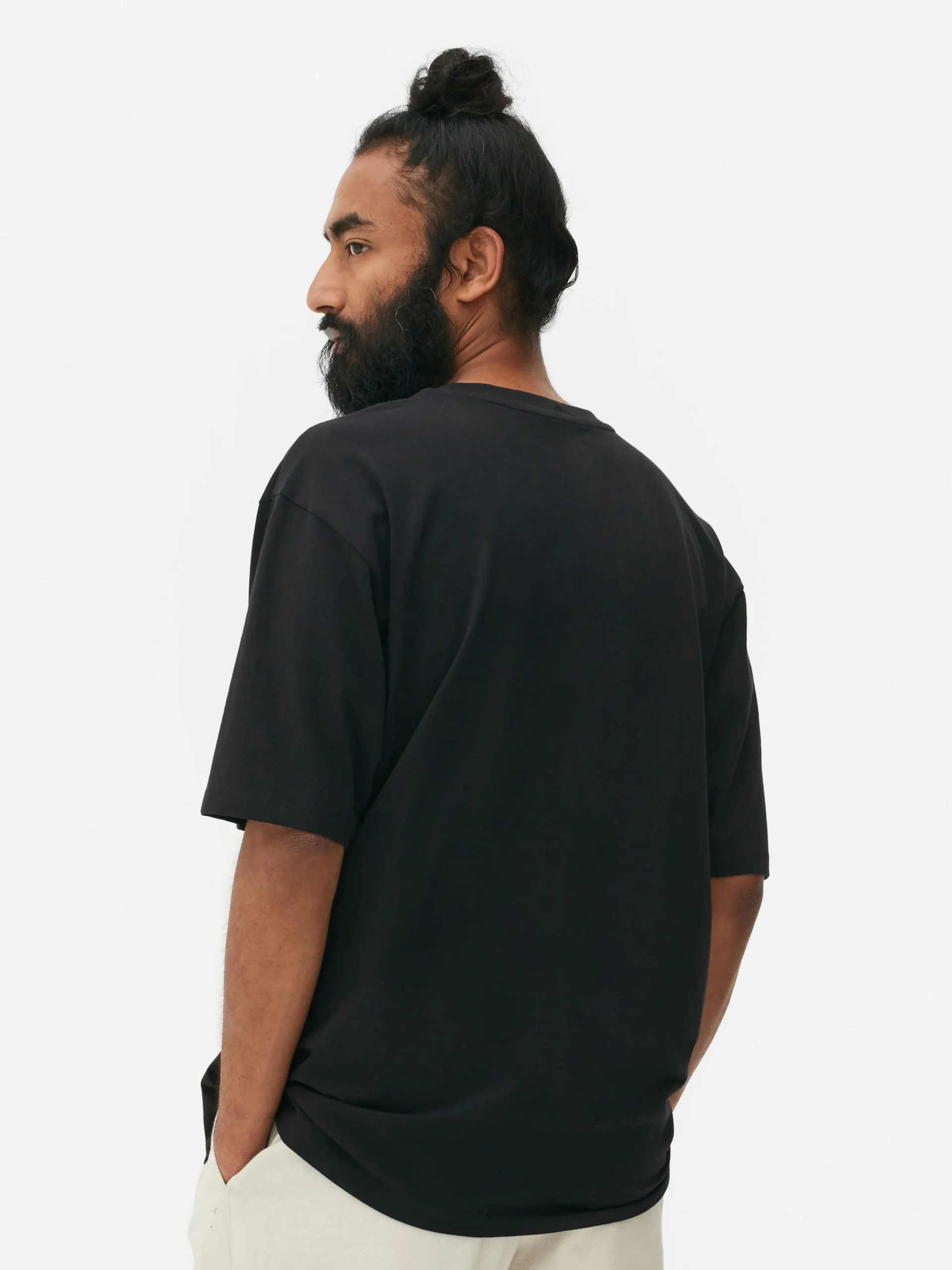 Hombre Primark Tops Y Camisetas|Camiseta De Corte Holgado