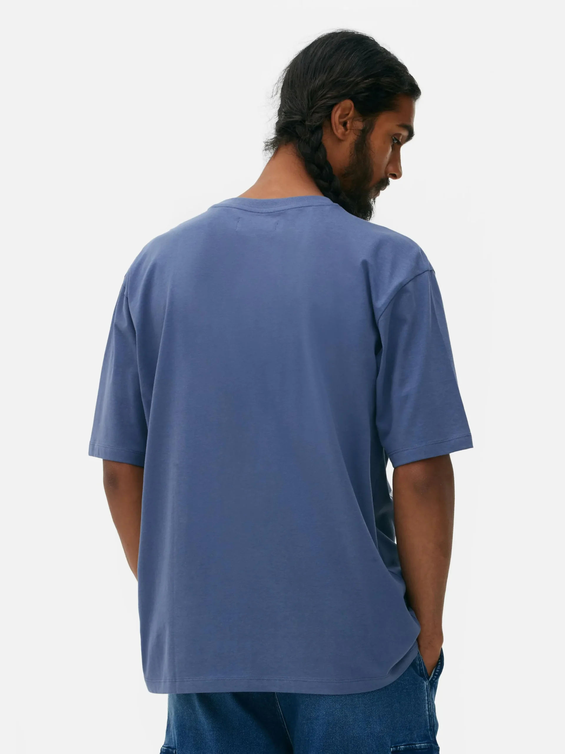 Hombre Primark Tops Y Camisetas|Camiseta De Corte Holgado