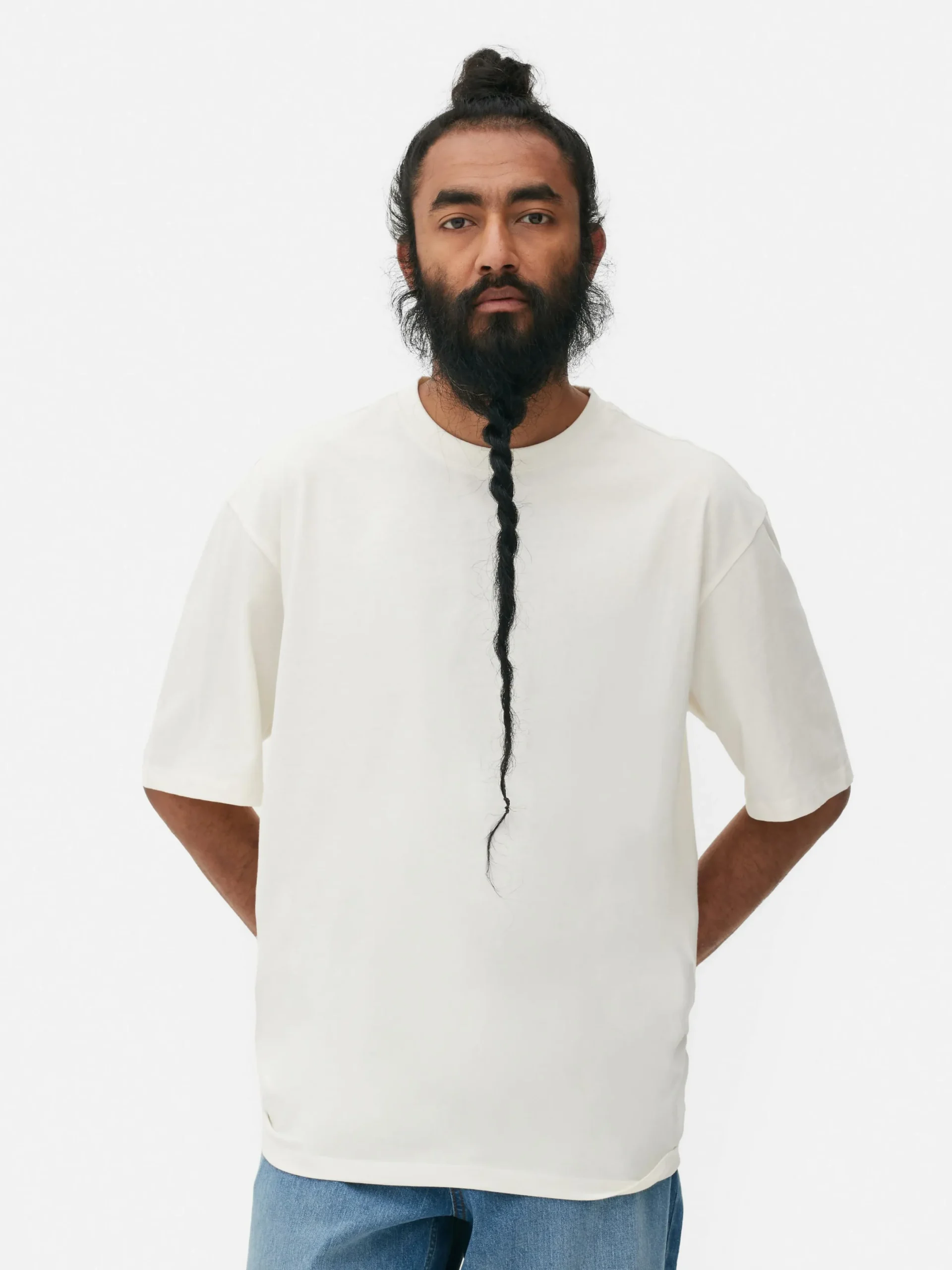 Hombre Primark Tops Y Camisetas|Camiseta De Corte Holgado