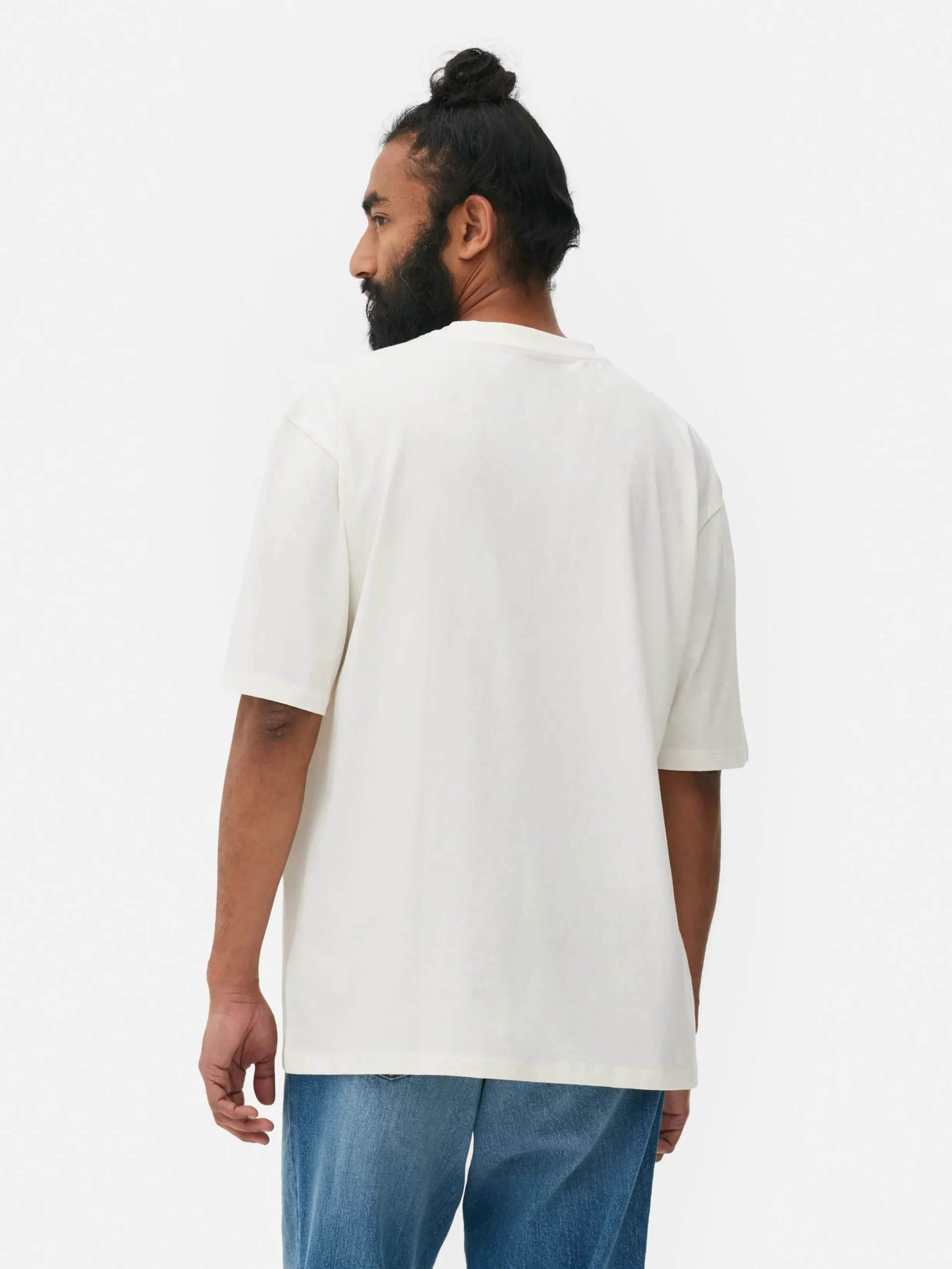 Hombre Primark Tops Y Camisetas|Camiseta De Corte Holgado