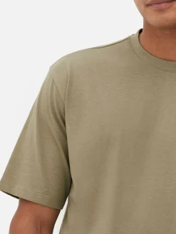 Hombre Primark Tops Y Camisetas|Camiseta De Corte Holgado