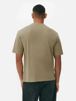 Hombre Primark Tops Y Camisetas|Camiseta De Corte Holgado