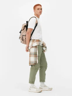 Hombre Primark Tops Y Camisetas|Camiseta De Cuello Redondo Y Corte Recto