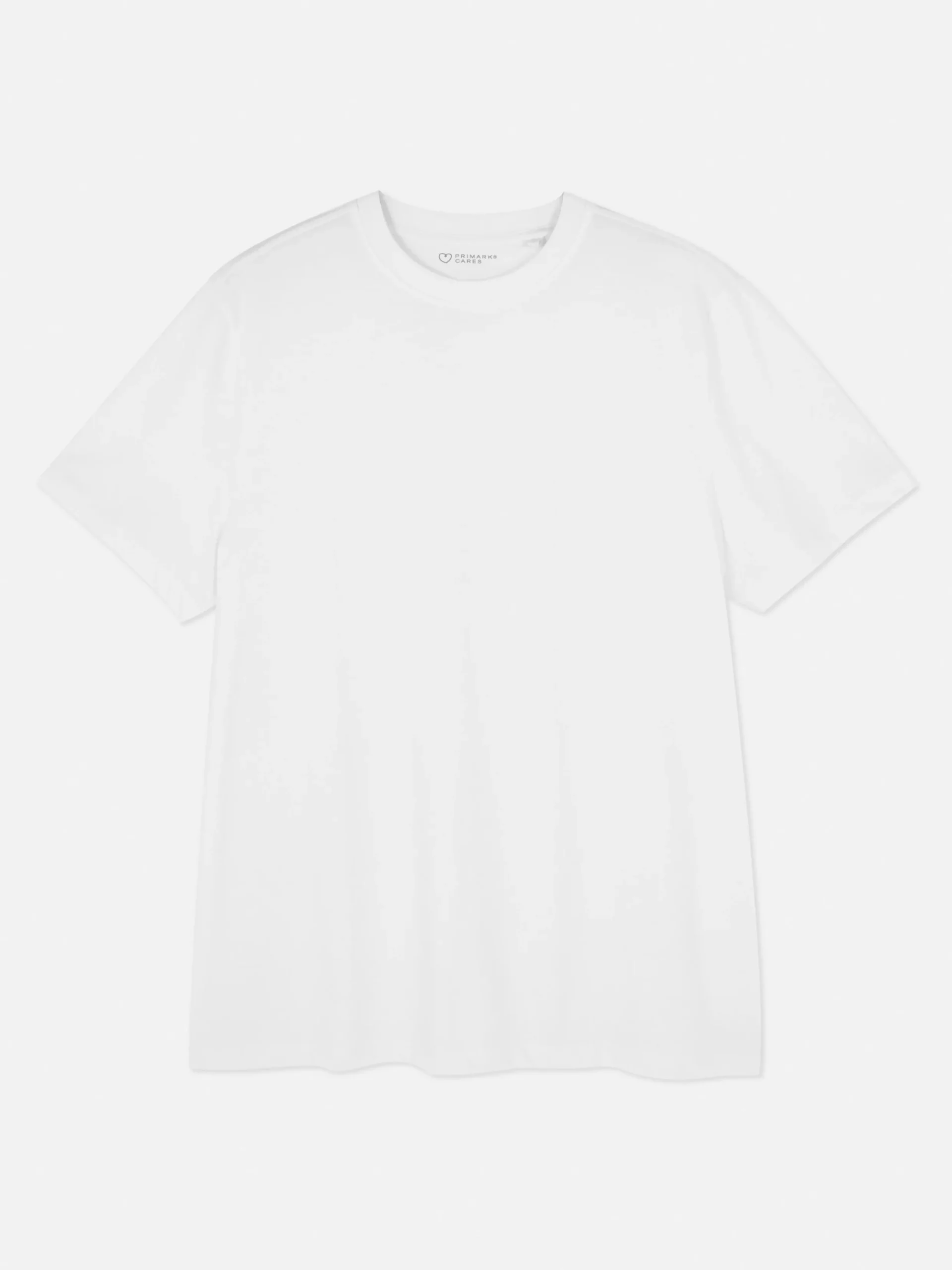 Hombre Primark Tops Y Camisetas|Camiseta De Cuello Redondo Y Corte Recto