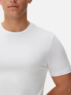 Hombre Primark Tops Y Camisetas|Camiseta De Cuello Redondo Estampada De Kem