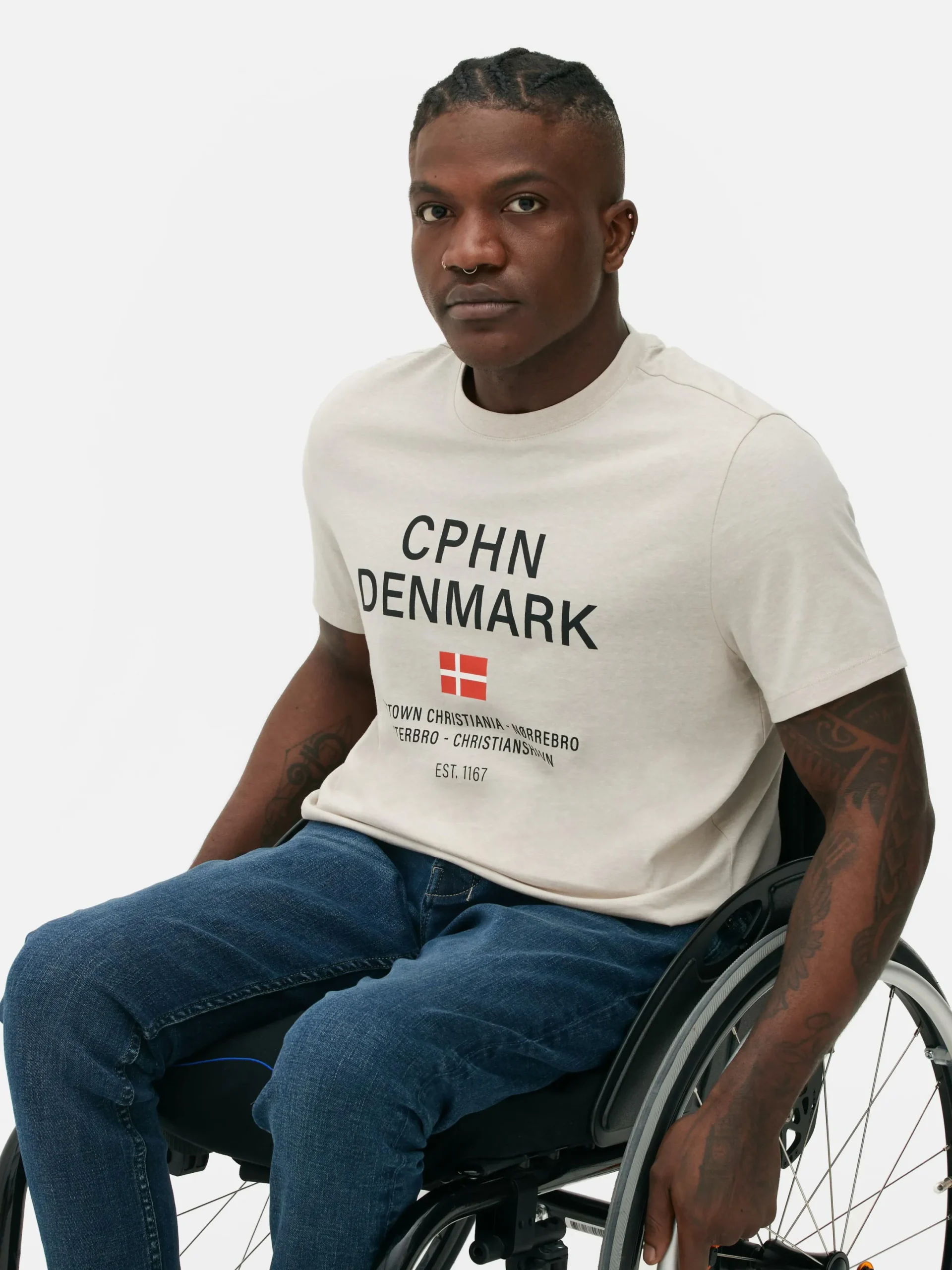 Hombre Primark Tops Y Camisetas|Camiseta De Manga Corta «Copenhaguen»