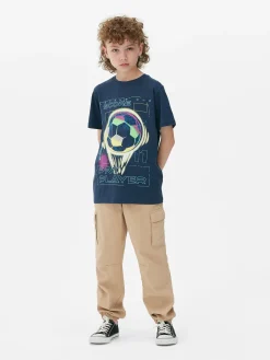 Niños Primark Tops Y Camisetas|Camiseta De Manga Corta Con Estampado Gráfico