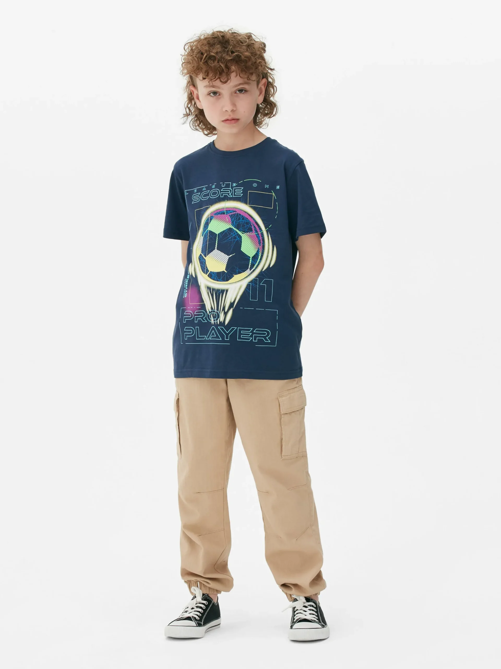 Niños Primark Tops Y Camisetas|Camiseta De Manga Corta Con Estampado Gráfico