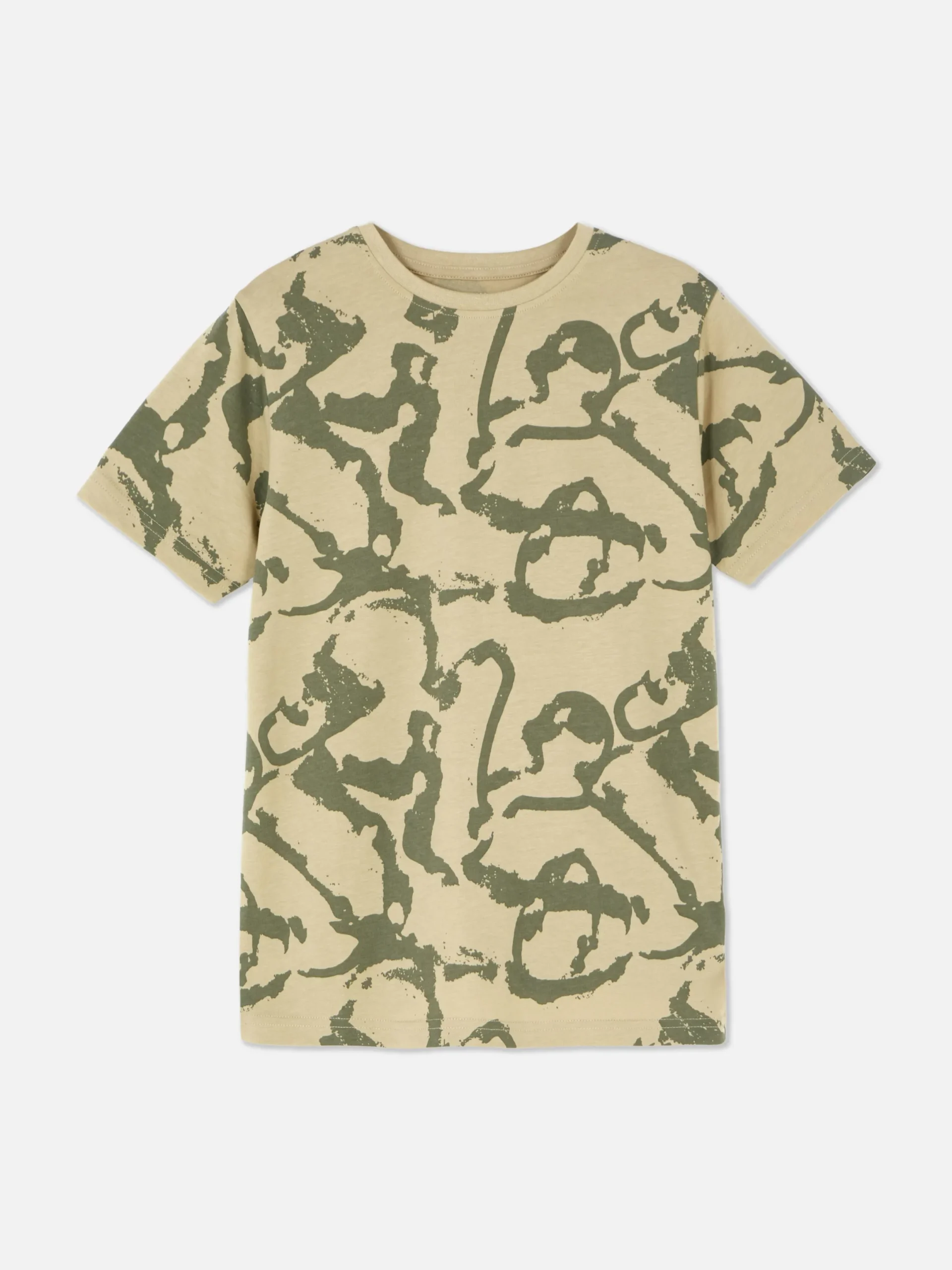 Niños Primark Tops Y Camisetas|Camiseta De Manga Corta Con Estampado Gráfico