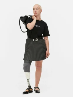 Mujer Primark Tops Y Camisetas|Camiseta De Manga Corta Con Estampado Gráfico