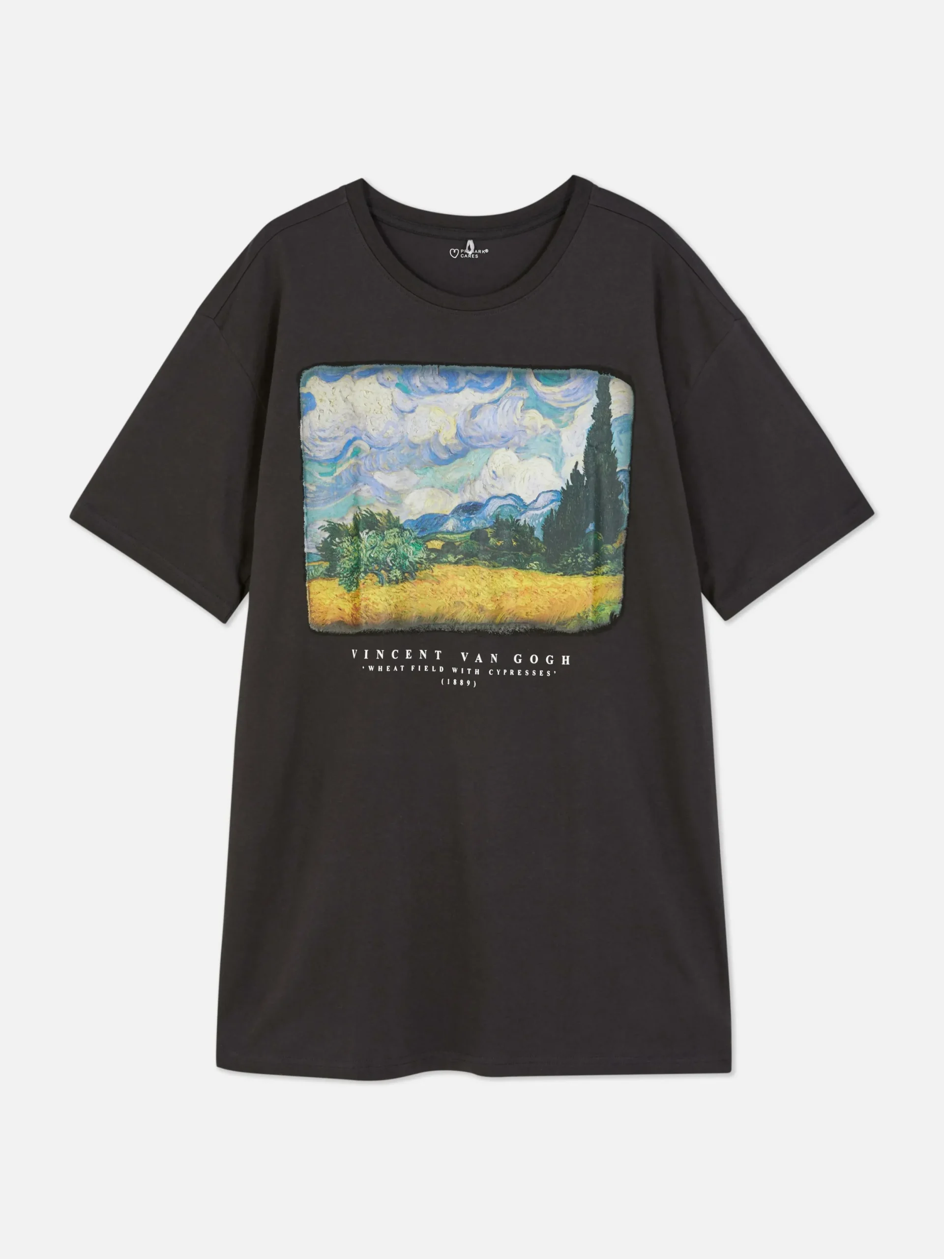 Mujer Primark Camisones Y Ropa Para Dormir Mujer|Camiseta De Manga Corta Con Estampado De Van Gogh