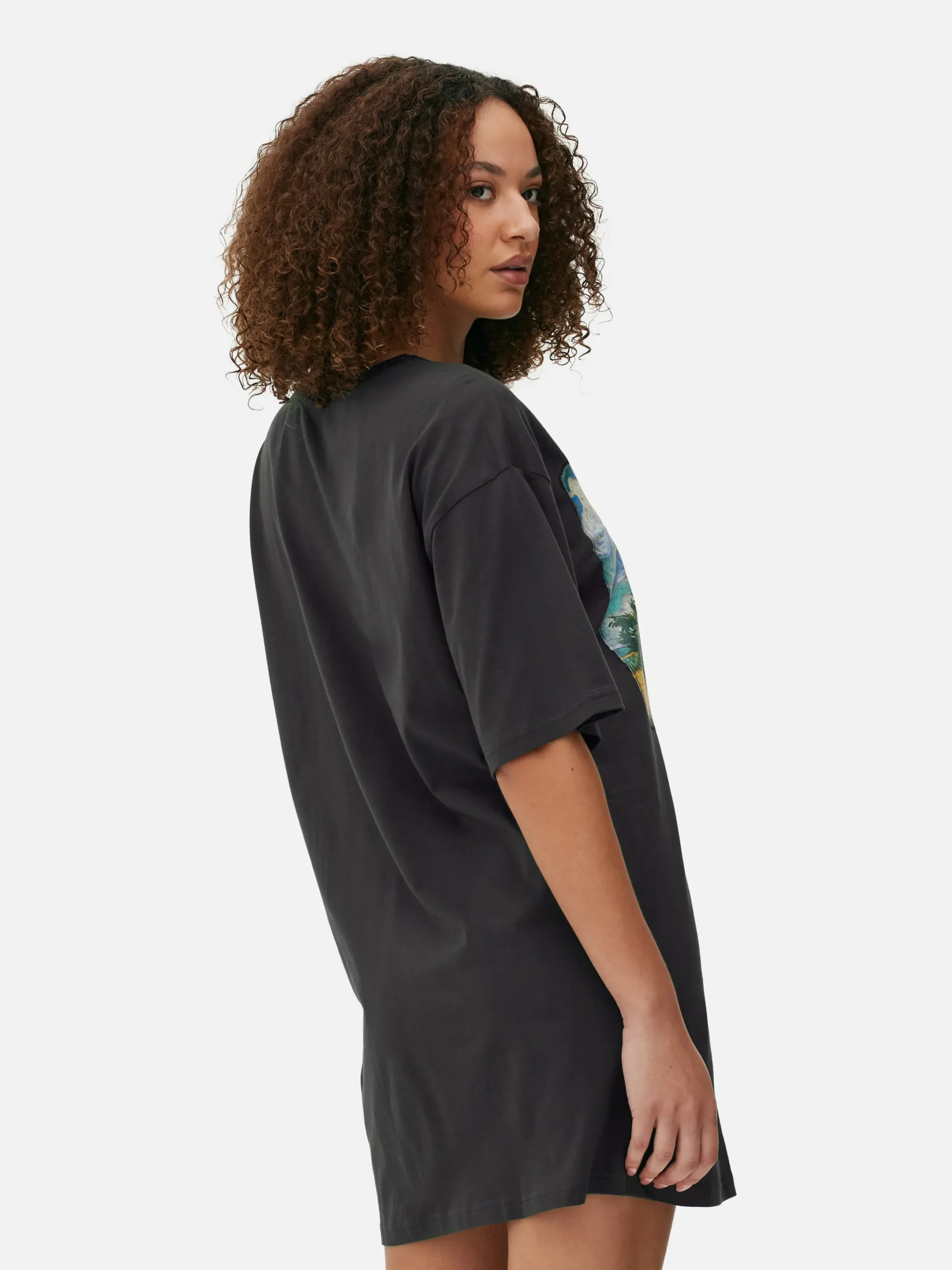 Mujer Primark Camisones Y Ropa Para Dormir Mujer|Camiseta De Manga Corta Con Estampado De Van Gogh