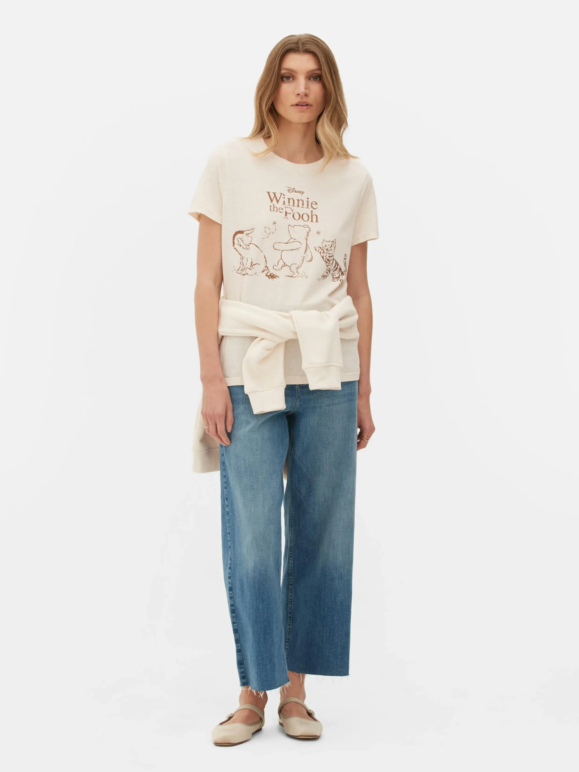 Mujer Primark Tops Y Camisetas|Camiseta De Manga Corta De Winnie The Pooh De Disney