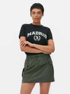 Mujer Primark Tops Y Camisetas|Camiseta De Manga Corta «Madrid»