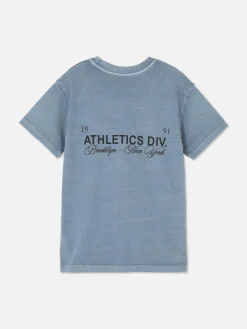 Niños Primark Tops Y Camisetas|Camiseta De Manga Corta Y Estampado Deportivo