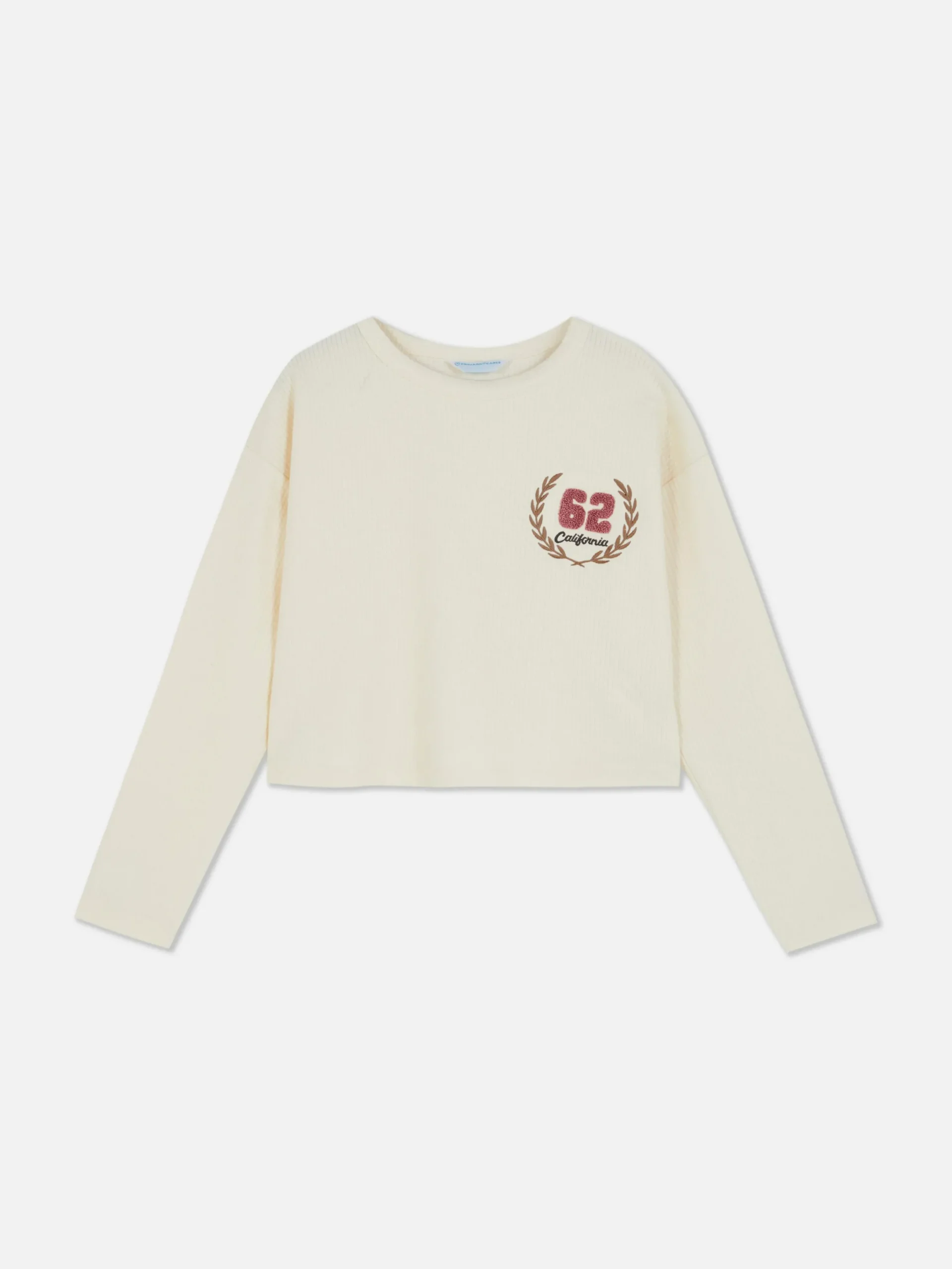 Niños Primark Tops Y Camisetas|Camiseta De Manga Larga Acanalada