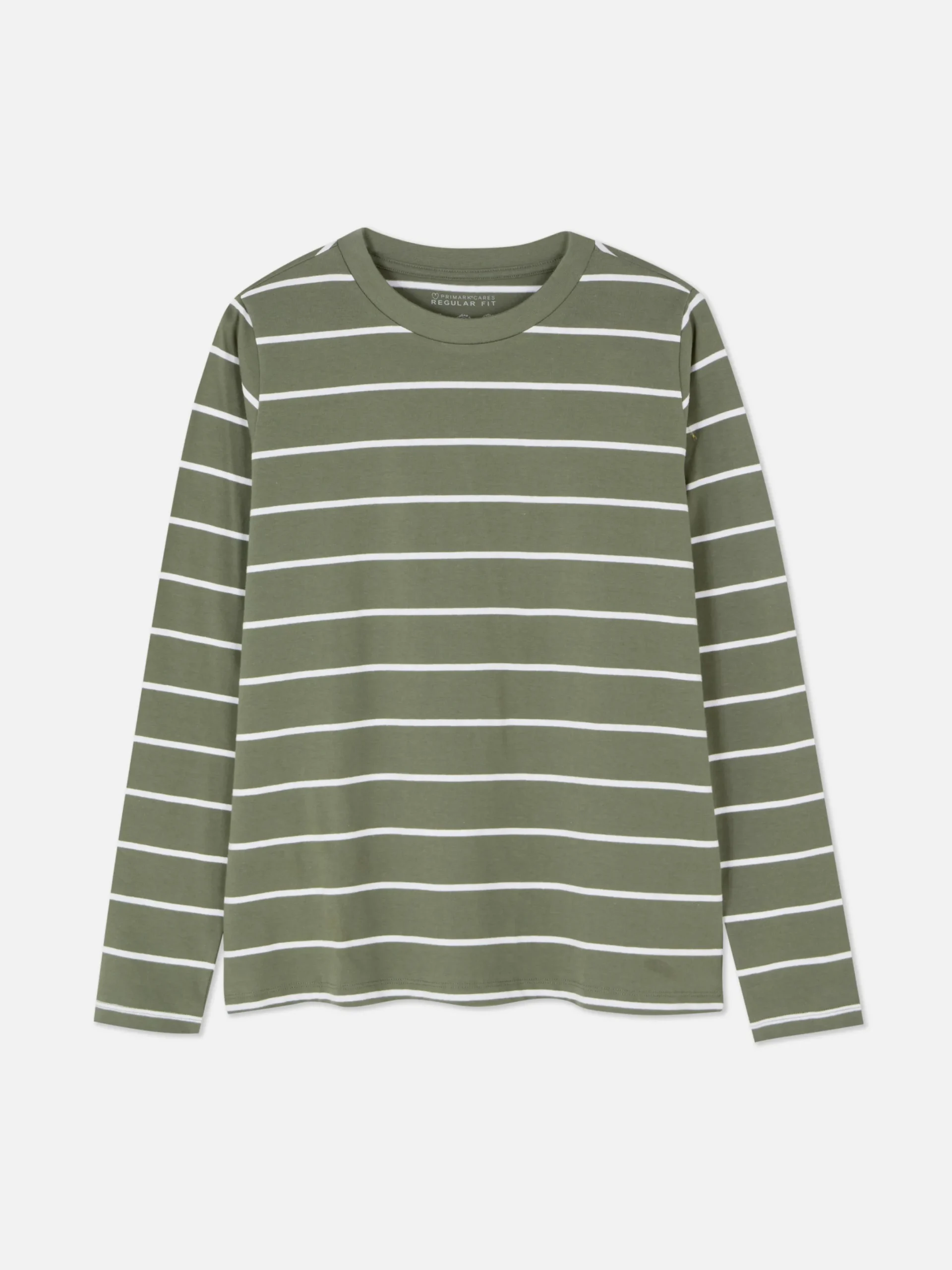 Mujer Primark Tops Y Camisetas|Camiseta De Manga Larga A Rayas