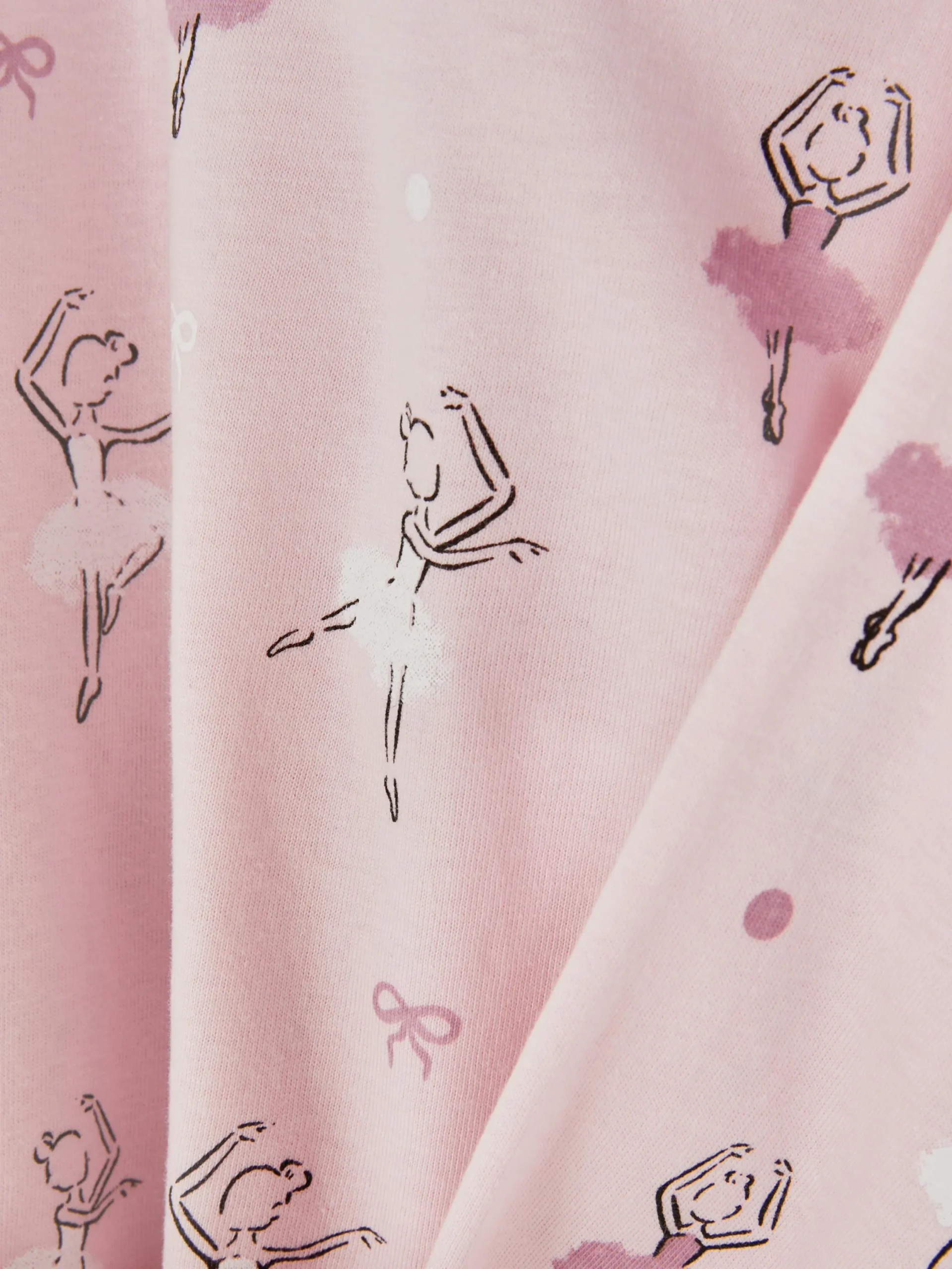 Niños Primark Tops Y Camisetas|Camiseta De Manga Larga Con Gráfico De Ballet