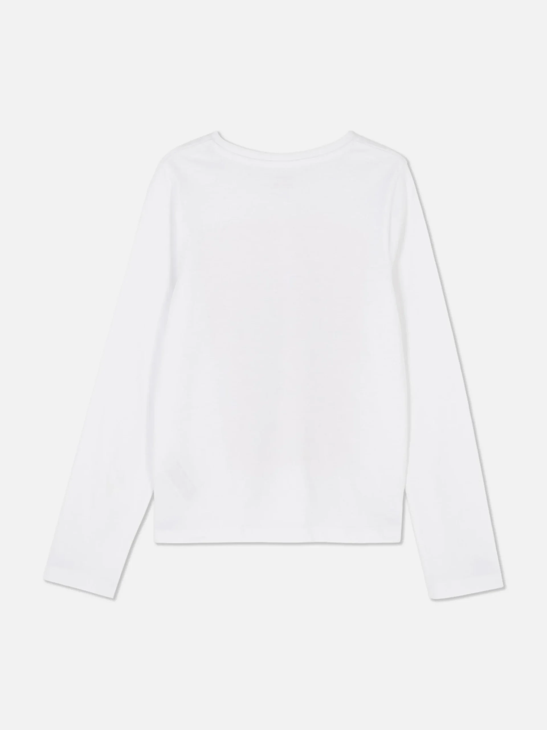 Niños Primark Tops Y Camisetas|Camiseta De Manga Larga Con Estampado En El Pecho