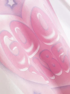 Niños Primark Tops Y Camisetas|Camiseta De Manga Larga Con Estampado En El Pecho