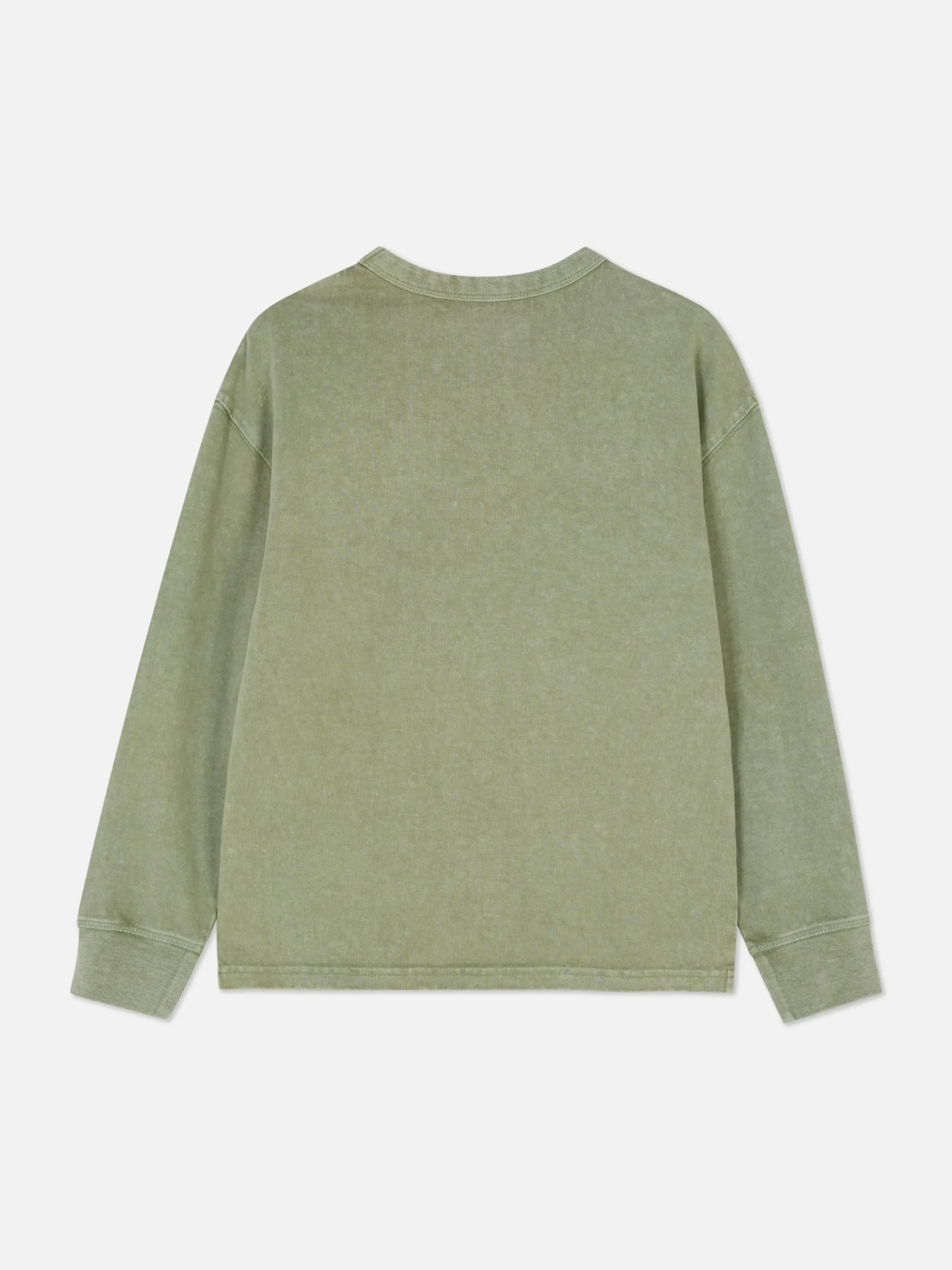 Niños Primark Tops Y Camisetas|Camiseta De Manga Larga Con Efecto Lavado