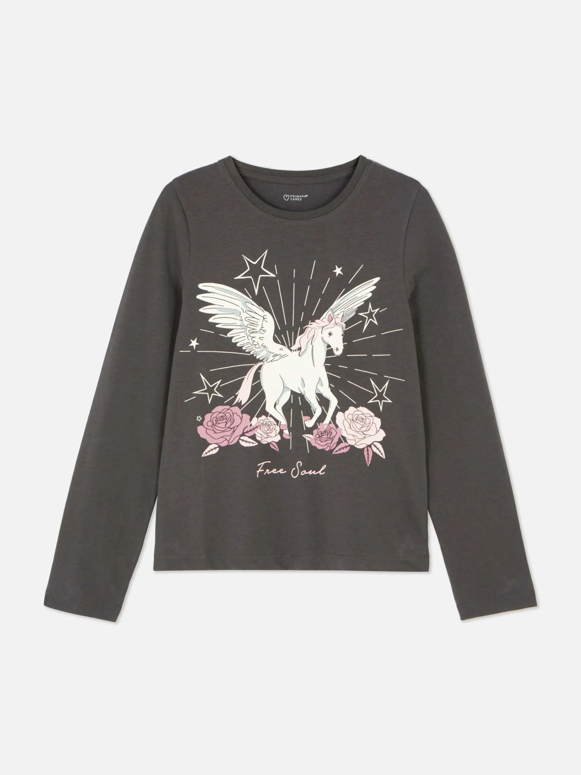 Niños Primark Tops Y Camisetas|Camiseta De Manga Larga Con Unicornio