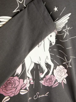 Niños Primark Tops Y Camisetas|Camiseta De Manga Larga Con Unicornio