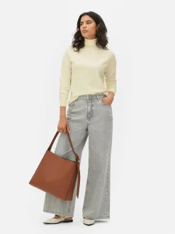 Mujer Primark Jerseys Y Cárdigans|Camiseta De Manga Larga Con Cuello Vuelto