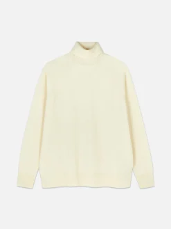 Mujer Primark Jerseys Y Cárdigans|Camiseta De Manga Larga Con Cuello Vuelto