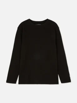 Niños Primark Tops Y Camisetas|Camiseta De Manga Larga De Textura Gofrada