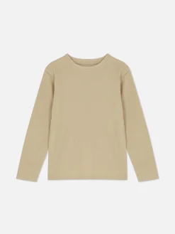 Niños Primark Tops Y Camisetas|Camiseta De Manga Larga Y Textura Gofrada