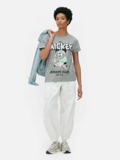 Mujer Primark Tops Y Camisetas|Camiseta De Mickey Mouse Sports Club De Disney