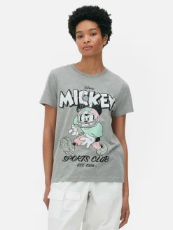 Mujer Primark Tops Y Camisetas|Camiseta De Mickey Mouse Sports Club De Disney