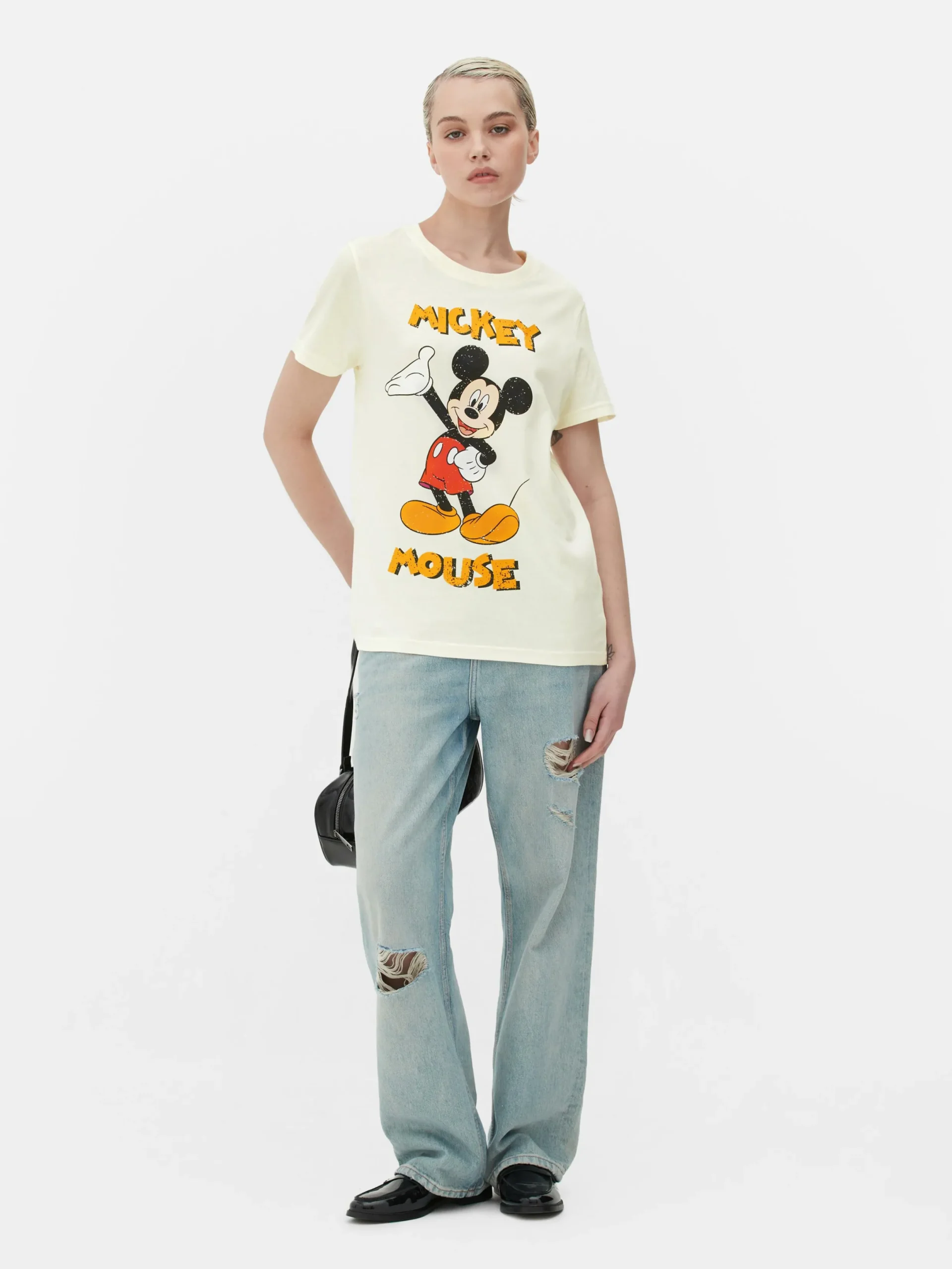 Mujer Primark Tops Y Camisetas|Camiseta De Mickey Mouse De Disney