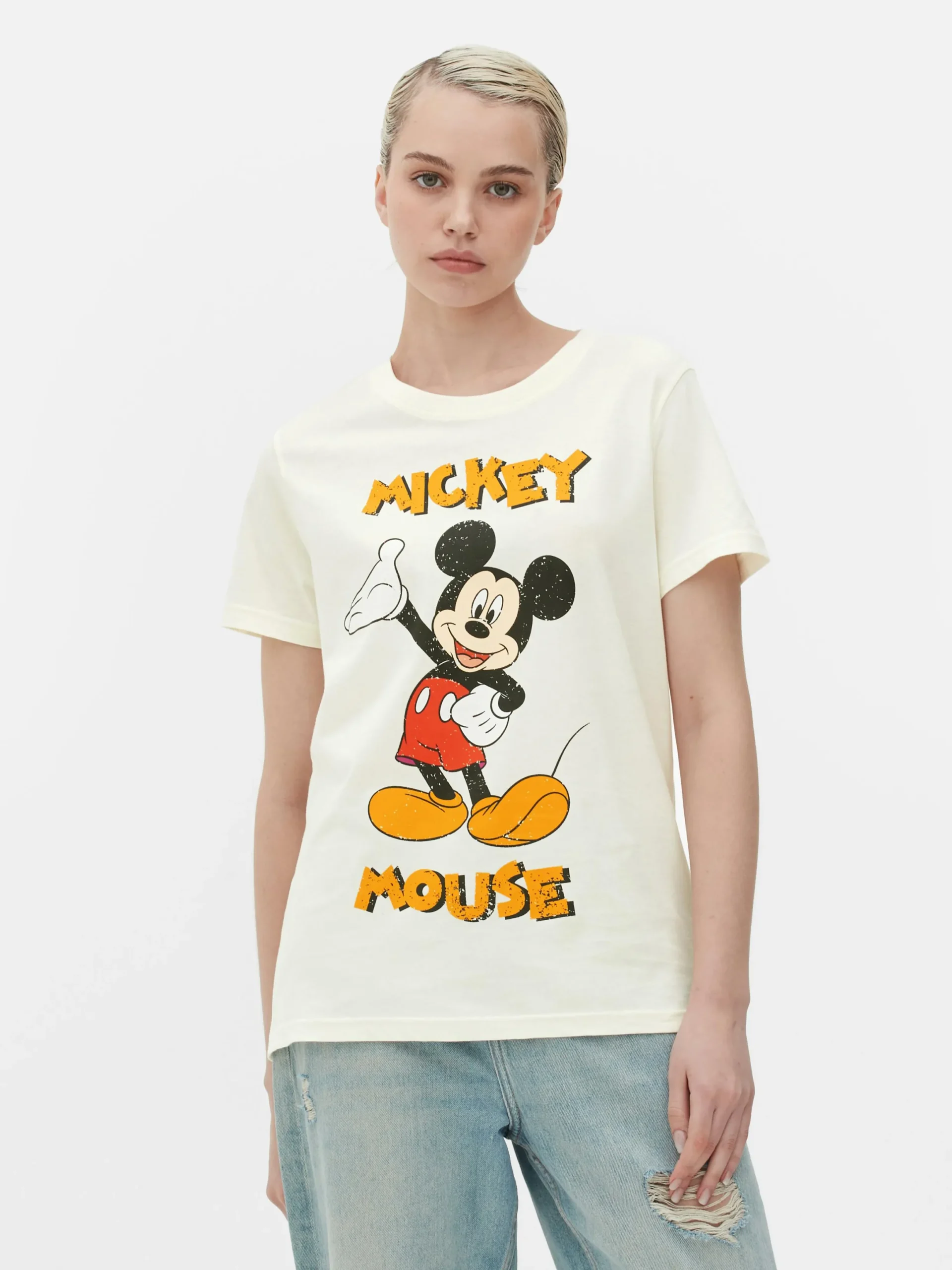 Mujer Primark Tops Y Camisetas|Camiseta De Mickey Mouse De Disney